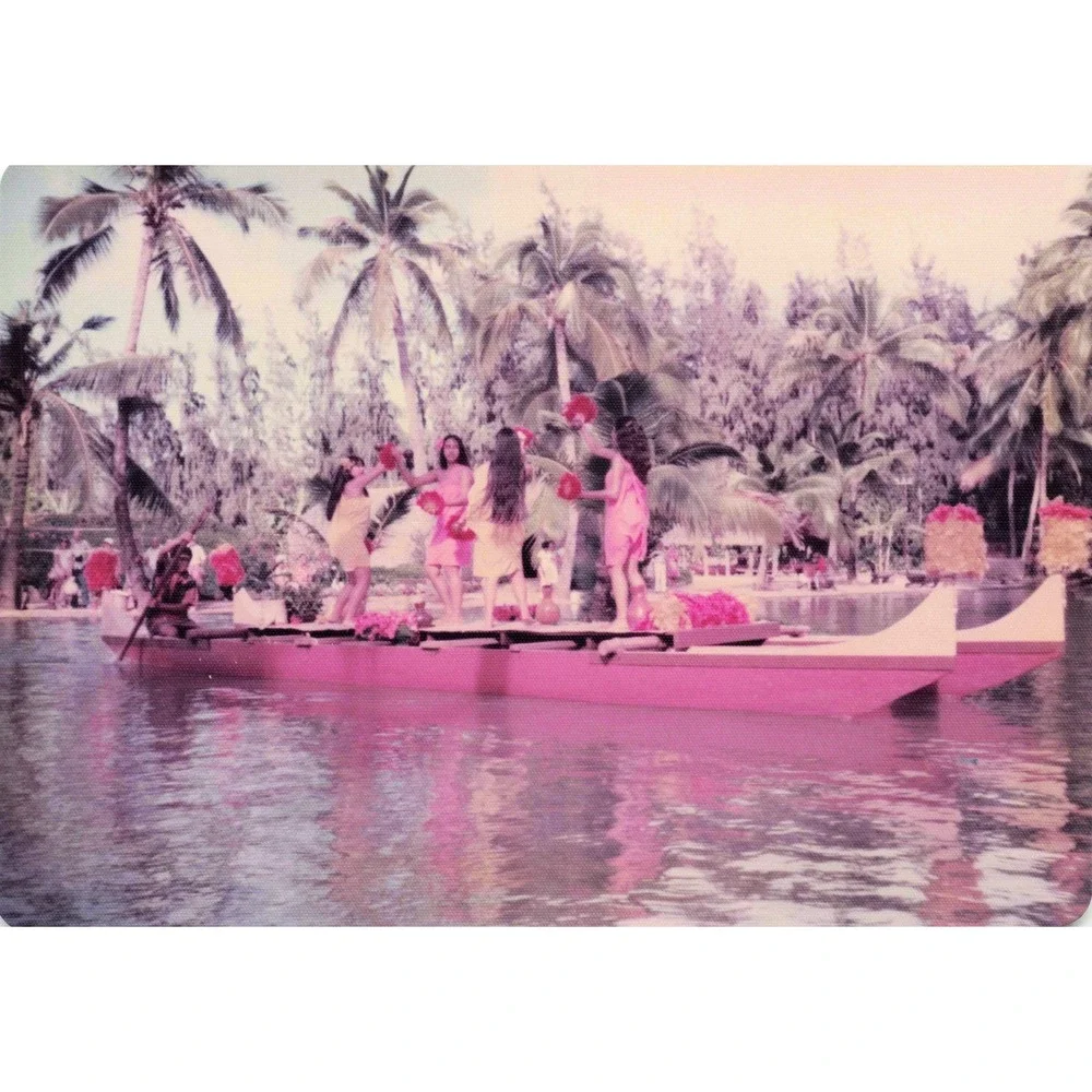 Vintage 1970s Polynesian Cultural Center Hawaii Canoe Pageant Photo Lot of 16 - Picture 15 of 16